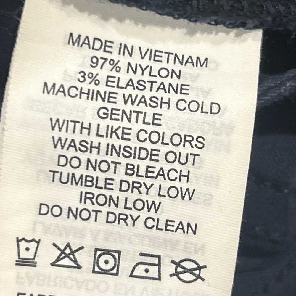 prAna Slim Fit Mens 36x34 Navy Nylon Stretch Slim Fit Outdoor Hiking - Picture 8 of 8